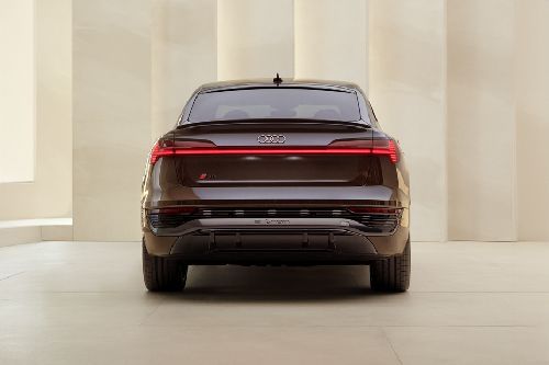 Full Rear View of Audi Q8-Sportback-E-Tron