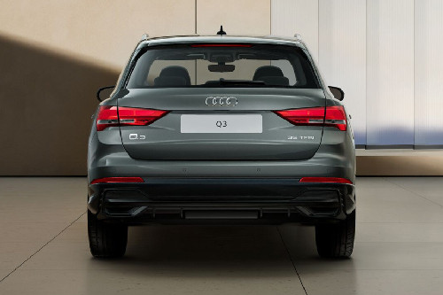 Full Rear View of Audi Q3