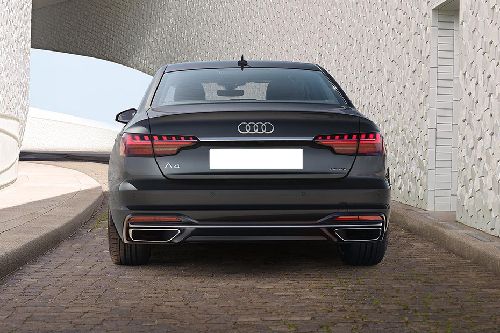 Rear Medium View of Audi A4 (2022-2024)
