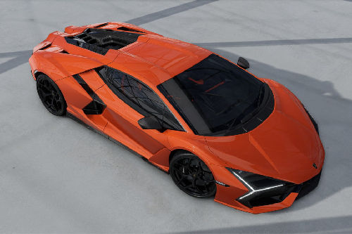 لامبورجيني ريفويلتو Front Cross Side View