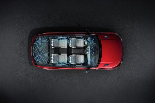 Top View of رانج روفر سبورت