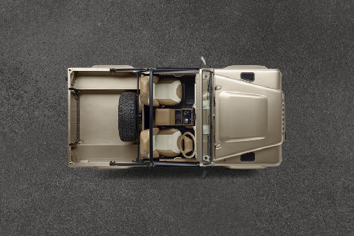Top View of Classic Defender