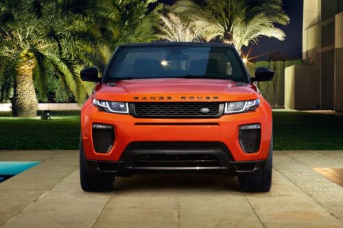 Full Front View of Range Rover Evoque Convertible
