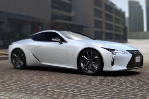 Lexus LC 500 (2022-2023) Front Cross Side View