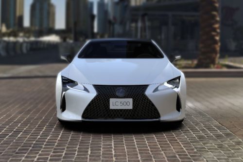 Full Front View of LC 500 (2022-2023)