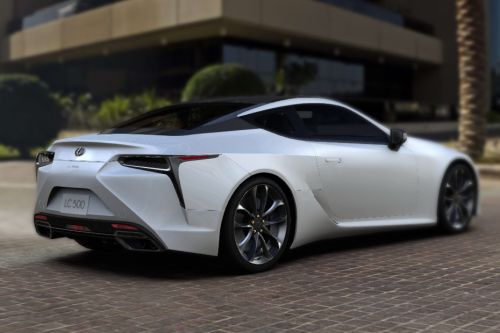 LC 500 (2022-2023) Rear angle view