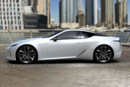 LC 500 (2022-2023) Side view