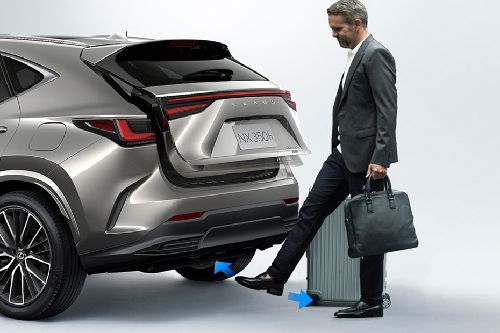 Trunk Open Closer View of NX Hybrid (2022-2024)