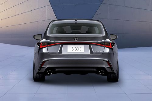 IS Rear angle view