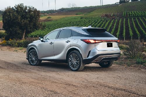 RX Rear angle view