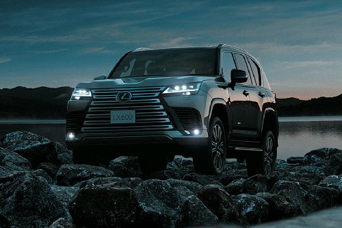 Lexus  LX Front angle low view