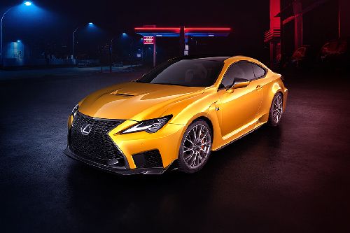Lexus RC F Front Cross Side View