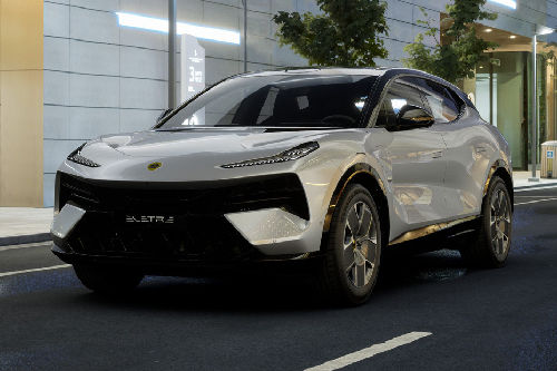 Lotus  ELETRE Front angle low view