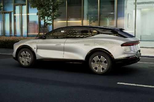 Rear Cross View of Lotus ELETRE