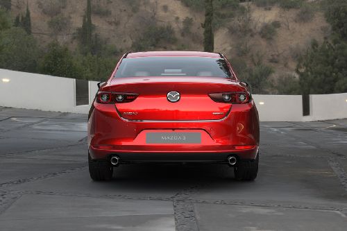 3 Sedan Rear angle view