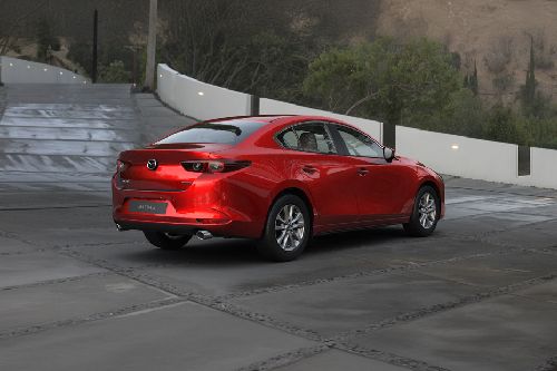 3 Sedan Rear angle view