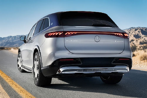 Rear Medium View of Mercedes-Benz Maybach Eqs