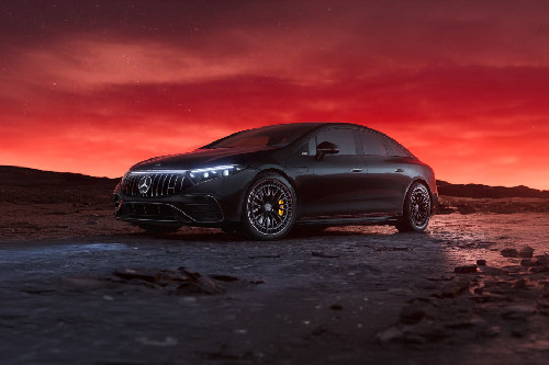 Mercedes-Benz AMG EQS Front Side View