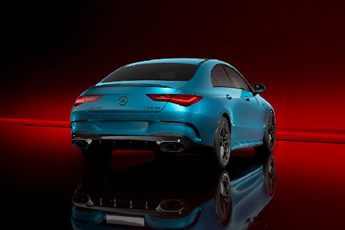 CLA Rear angle view