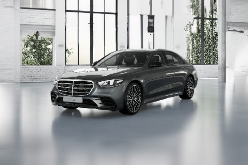 Mercedes-Benz  S-Class Sedan Front angle low view