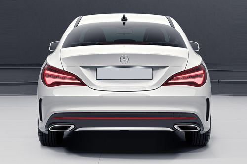 Full Rear View of Mercedes-Benz CLA-Class