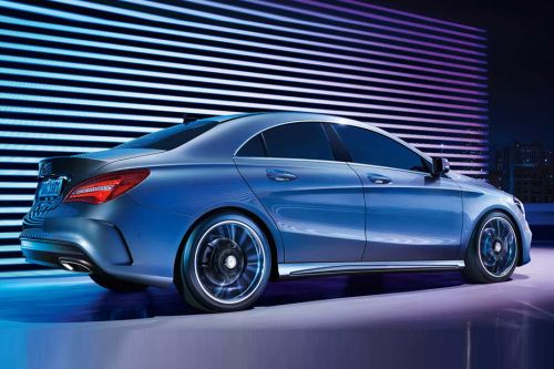 CLA-Class Rear angle view