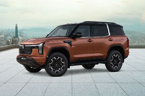Mitsubishi  Pajero Front angle low view
