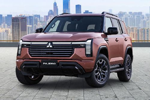 Pajero Tilted Front View