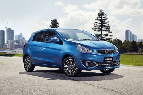Mitsubishi Mirage Front Medium View