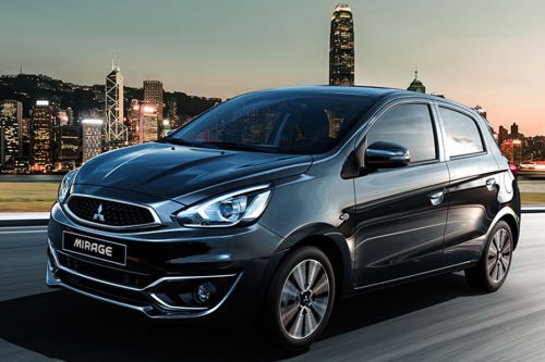 Mitsubishi Mirage Front Side View