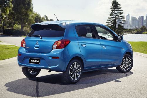 Mirage Rear angle view