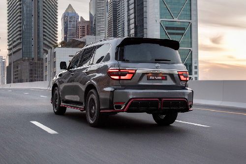 Rear Cross Side View of Nissan Patrol Nismo