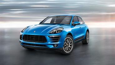 Porsche Macan S Front Angle High View