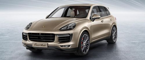 بورش Cayenne Turbo Front Angle High View