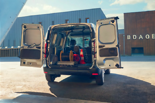 Trunk Open Closer View of Express Van