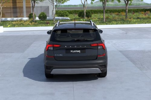 Full Rear View of Skoda Kushaq
