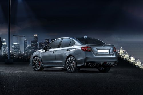 Rear Cross Side View of سوبارو WRX (2012-2021)