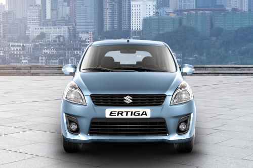 Full Front View of Ertiga
