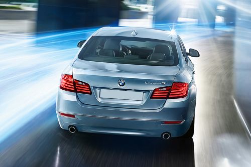 Full Rear View of BMW Active Hybrid 5