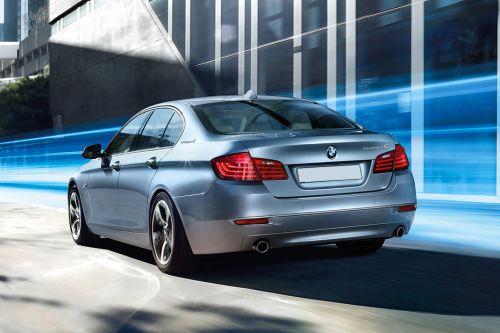Rear Medium View of BMW Active Hybrid 5