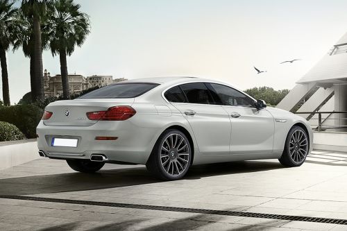 6 Series Gran Coupe Rear angle view