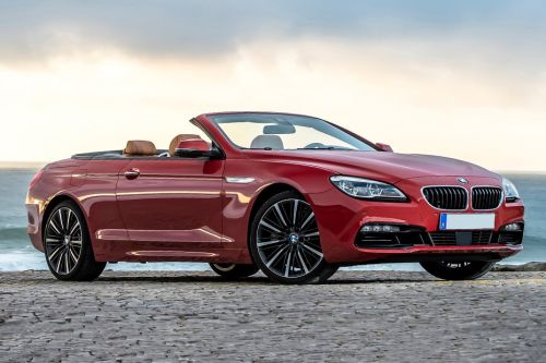 BMW 6 Series Convertible Front Cross Side View