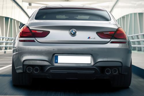 Full Rear View of BMW M6 Gran Coupe