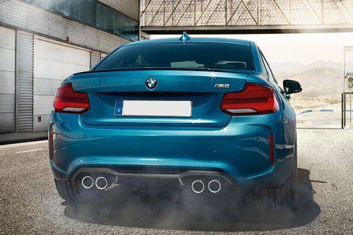 Full Rear View of BMW M2 Competition