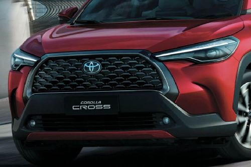 Corolla Cross Hybrid Grille View