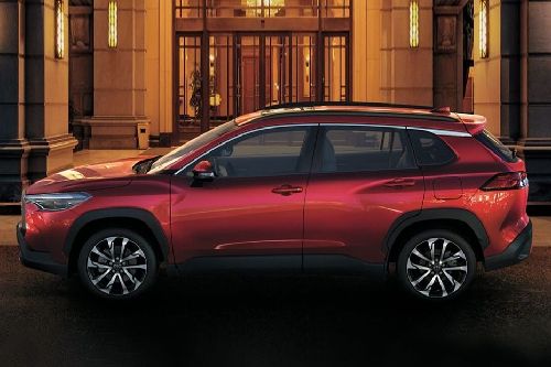 Corolla Cross Hybrid Side view