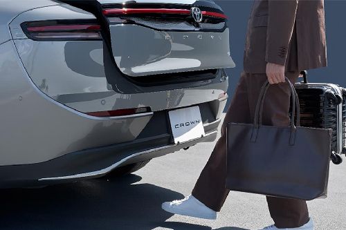 Trunk Open Closer View of Crown Hybrid (2023-2024)