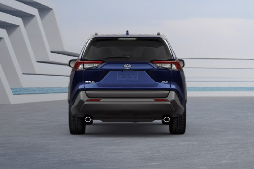 Full Rear View of Toyota RAV4 