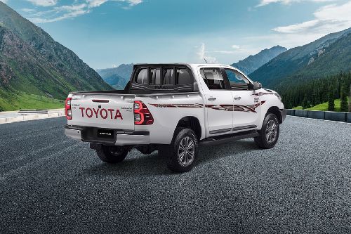 Hilux Rear angle view