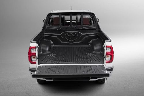 Trunk Open Closer View of Hilux
